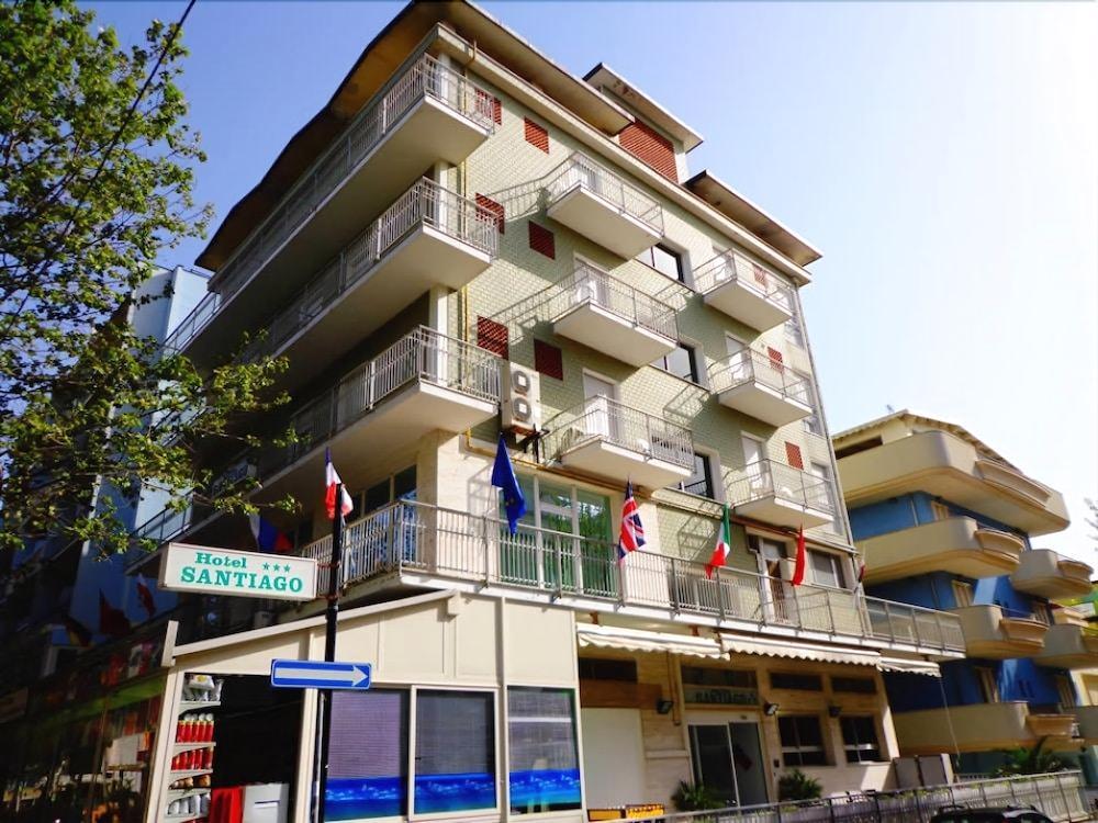 Hotel Santiago Rimini Exteriör bild